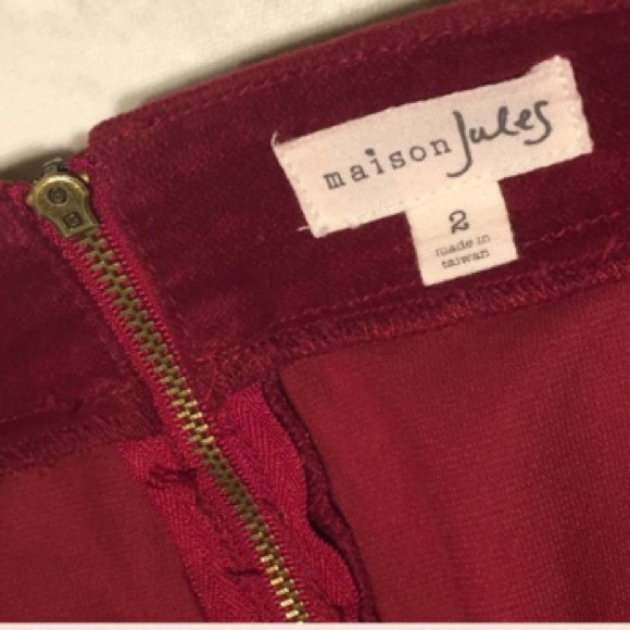 MAISON JULES SUEDE SKIRT - Picture 3 of 7